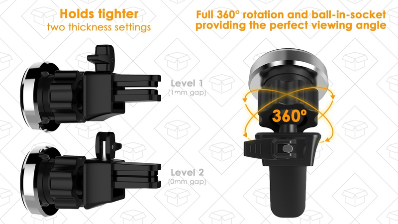 Vantrue Air Vent Magnetic Mount, $9 with code PANB55L9